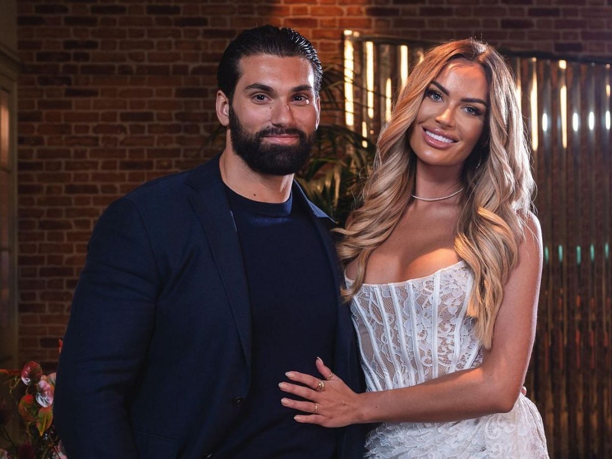 Married at First Sight UK stars Luke and Amy 