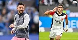 Eintracht Frankfurt star Omar Marmoush equals incredible Lionel Messi free-kick record as he continues impressive start to Bundesliga season
