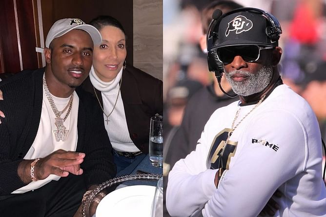 Coach Prime's ex-wife Carolyn Chambers turns on the promotion mode after son Deion Sanders Jr. drops his new merchandise