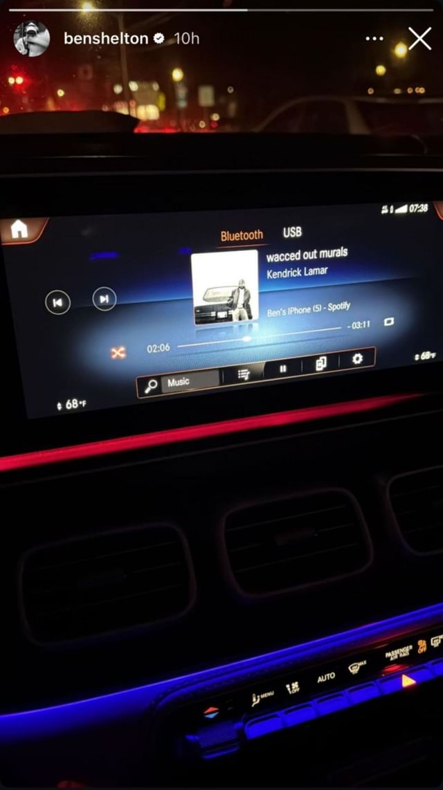 Ben Shelton gives shoutout to Kendrick Lamar