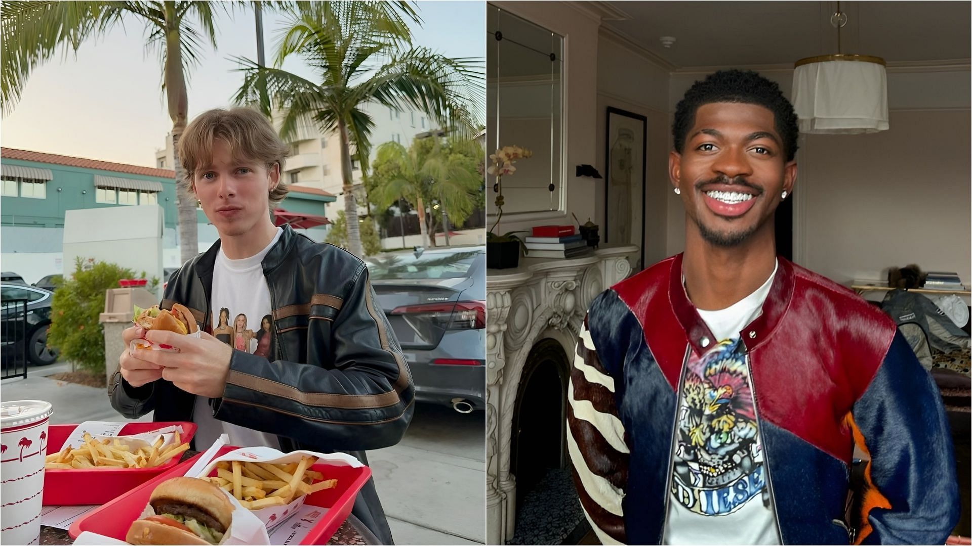 Cody Jon and Lil Nas X were spotted at Los Angeles (Images via Instagram/codyjon and lilnasx)