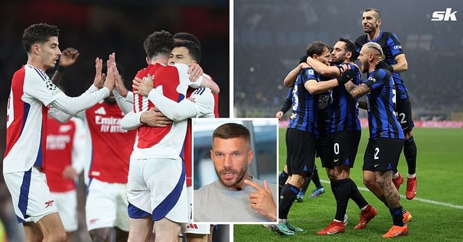 "That’s the difference" - Lukas Podolski highlights where Inter Milan are better than Arsenal ahead of the UEFA Champions League showdown