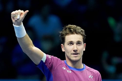 Casper Ruud will be in action on Day 4 of the 2024 ATP Finals (Picture: Getty)