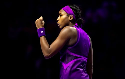 Coco Gauff at the 2024 WTA Finals (Image Source: Getty)