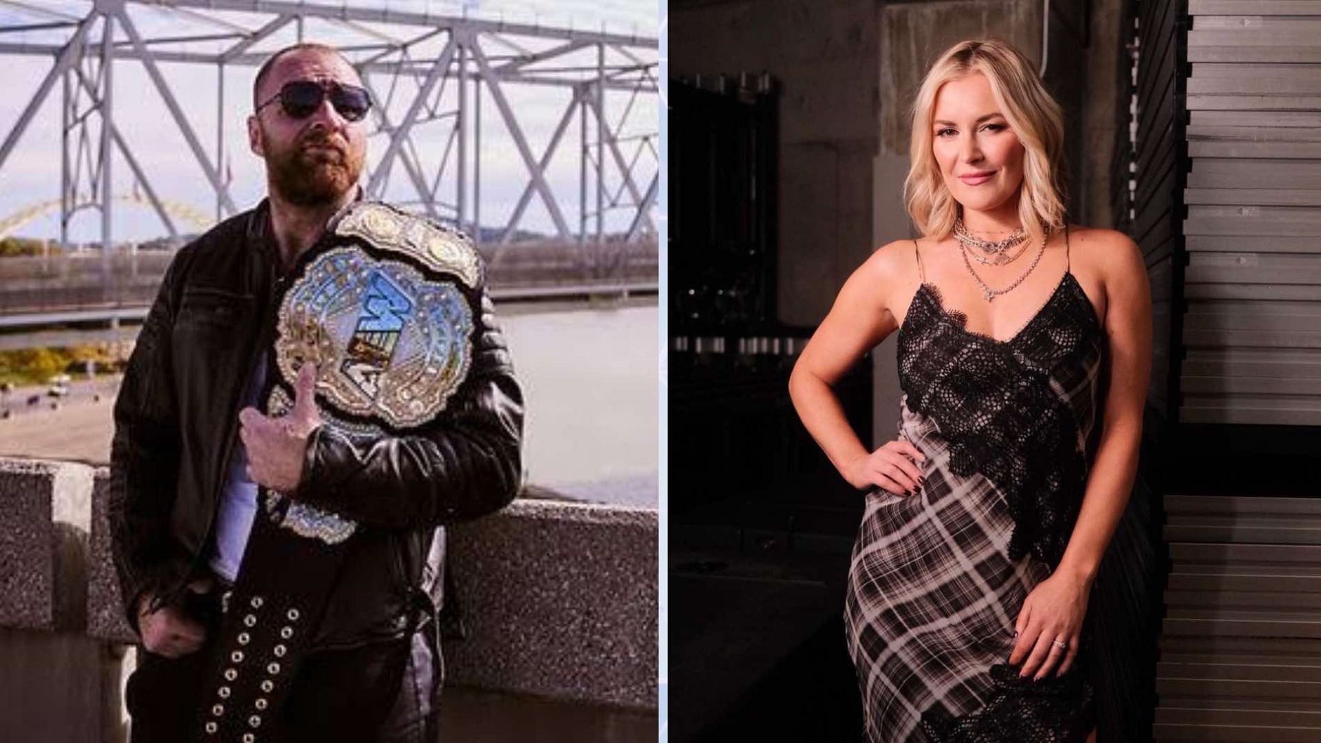 Jon Moxley and Renee Paquette were married in 2017 [Image Credits: AEW