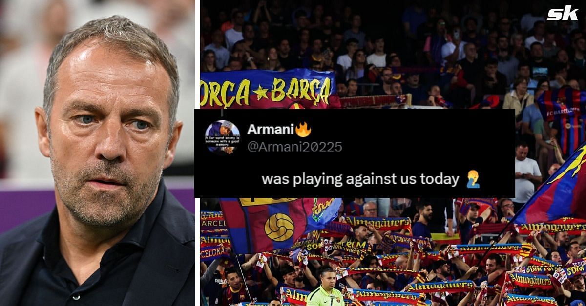 Barca fans unhappy with star after 1-0 loss to Real Sociedad  (Image: Getty, X/@Armani202257)