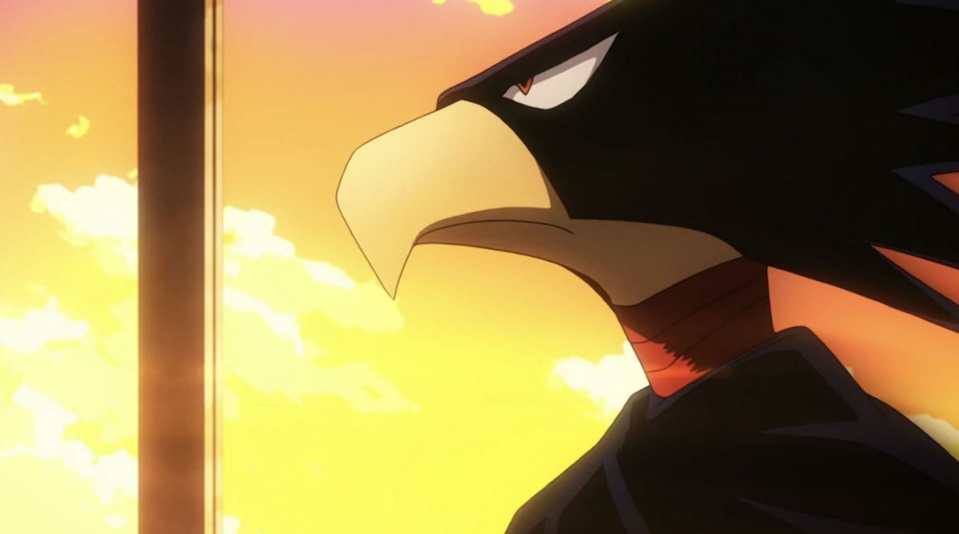 Fumikage Tokoyami as seen in anime (Image via Studio Bones)