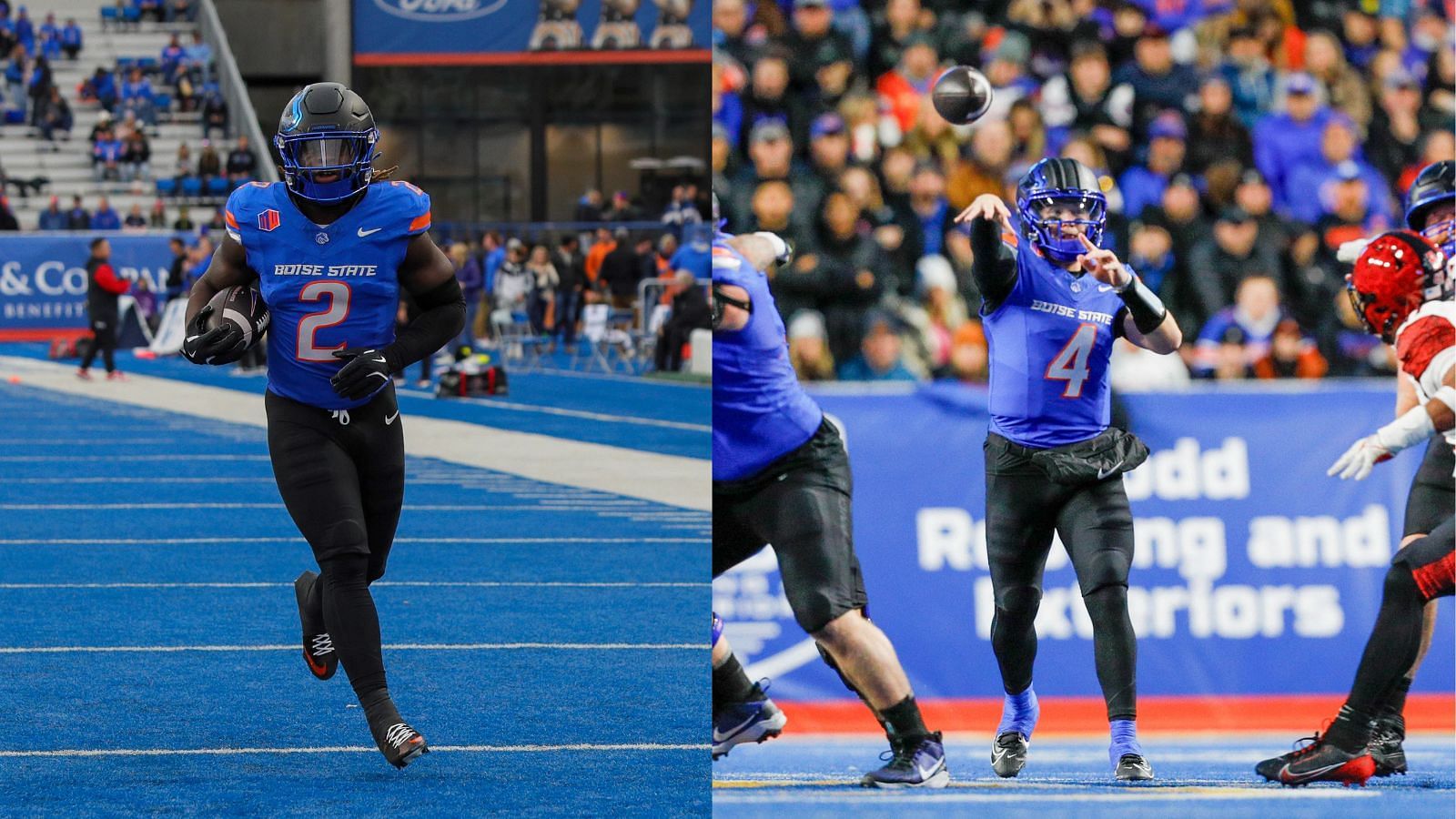 Ashton Jeanty and Maddux Madsen are two of the stars of the Boise State program. (Photo Credit: IMAGN)