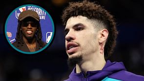 Kai Cenat hilariously presses 4x NBA champion for 10-day contract while discussing LaMelo Ball's $100,000 fine