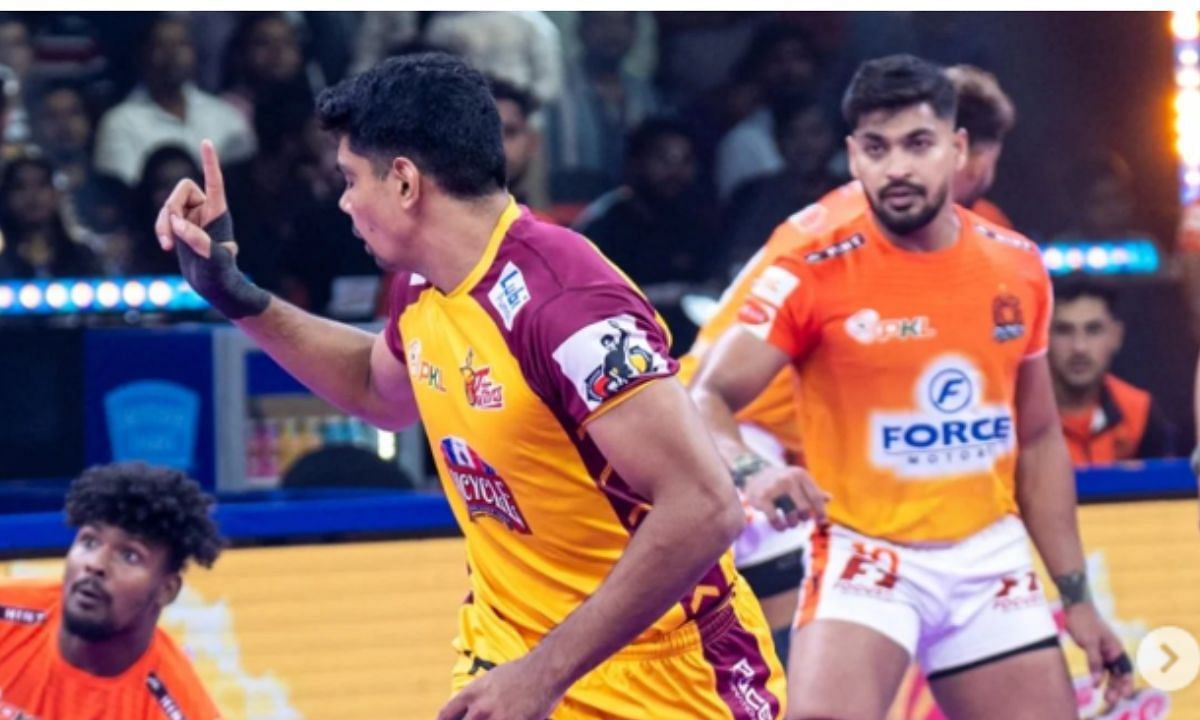 पवन सेहरावत (Photo Credit - Instagram/telugu_titans)