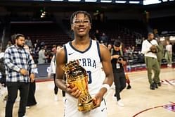 Druski's accident during Bryce James' motivational speech on Kai Cenat's stream has hoops fans in splits: "Can’t bring this man druski anywhere"