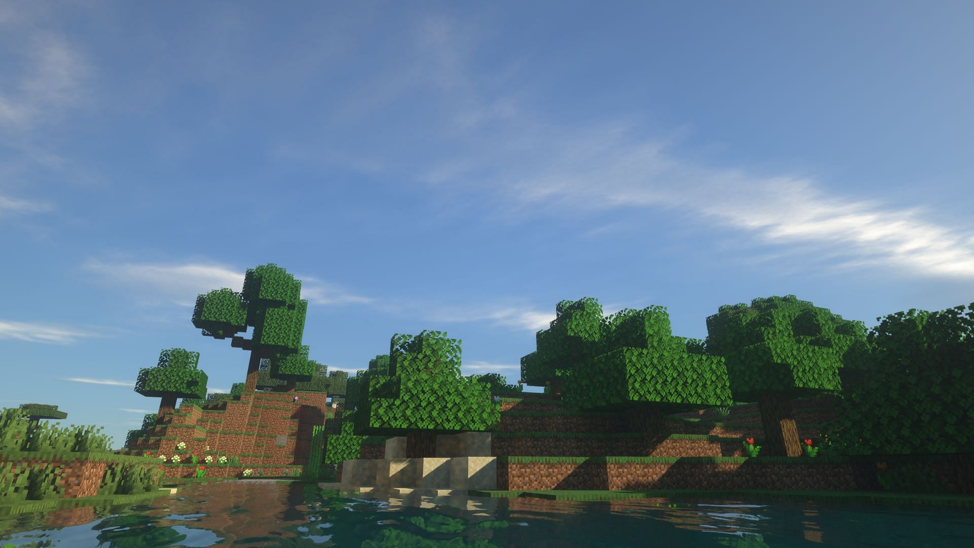 The Minecraft Bedrock 1.21.50.29 beta and preview brings a host of modifications to the Pale Garden biome (Image via Mojang Studios)