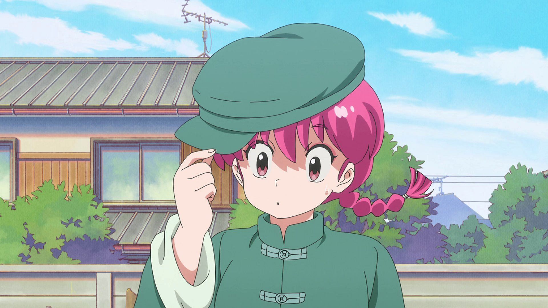 Female Ranma as seen in the latest episode (Image via MAPPA).