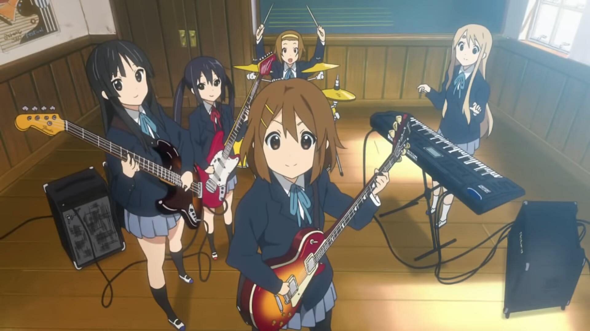 K-On! (Image via Kyoto Animation)