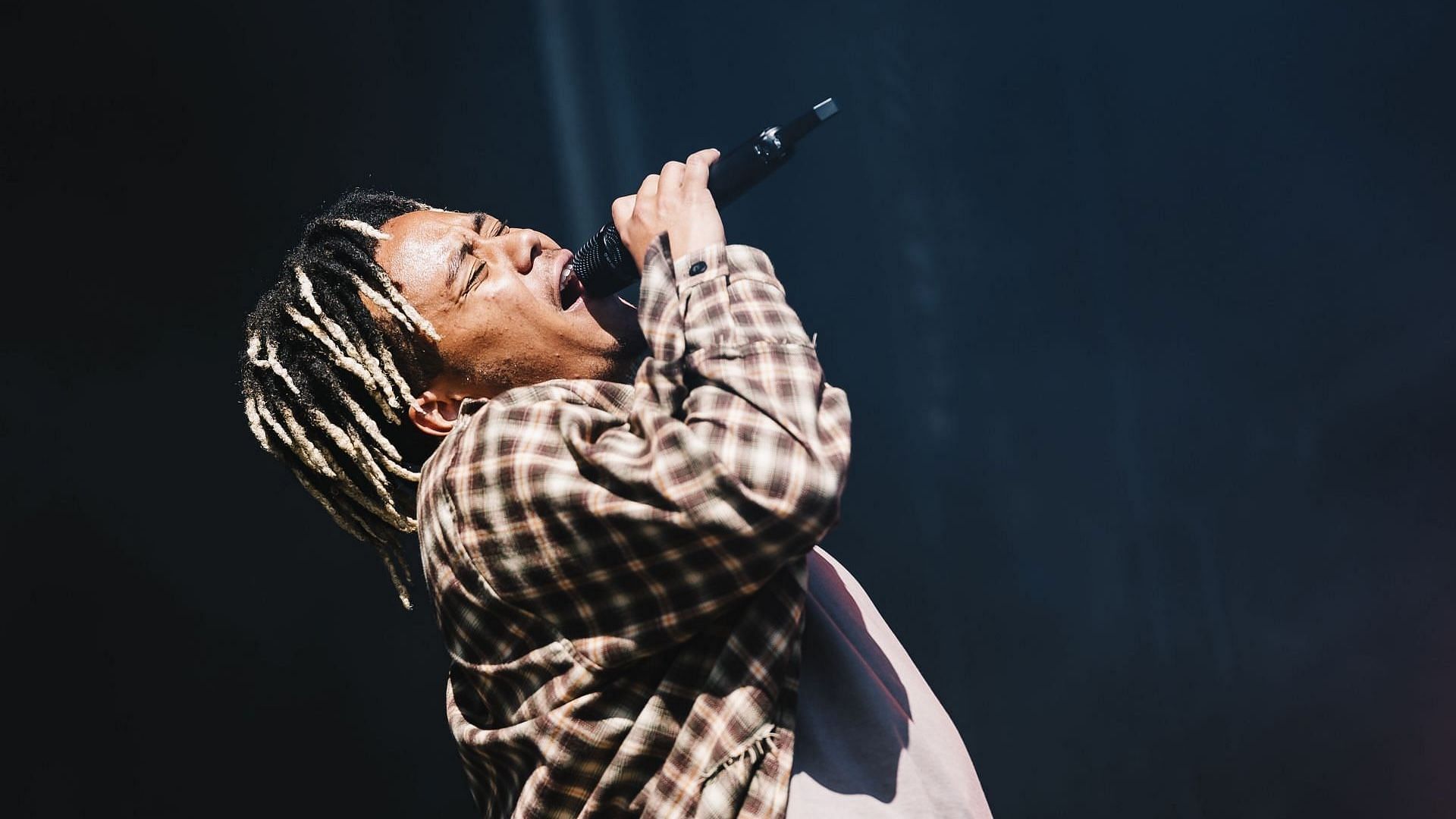 Cordae performs during Laneway Festival on February 10, 2024 in Melbourne, Australia. (Photo by Naomi Rahim/WireImage)