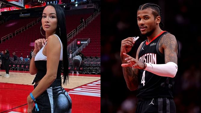 "This cute bra shows off my back muscles": Jalen Green's gf Draya Michele shares inside look at her fitness routine
