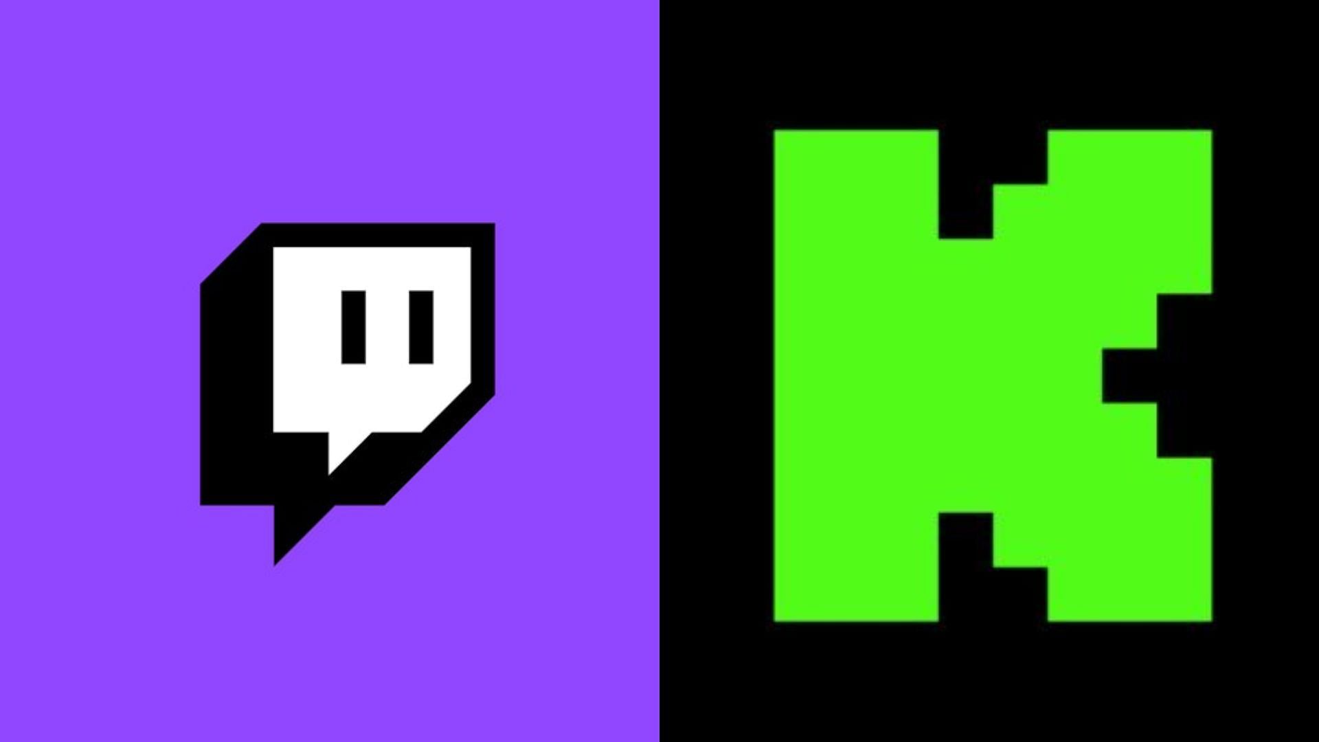 Kick co-founder claims they will either surpass Twitch or buy them out in coming years (Image via twitch.tv, @KickStreaming/X)