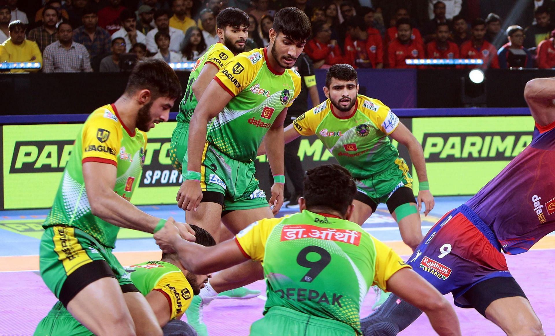 Patna Pirates are reeling down at the seventh rank. (Image via PKL Media)