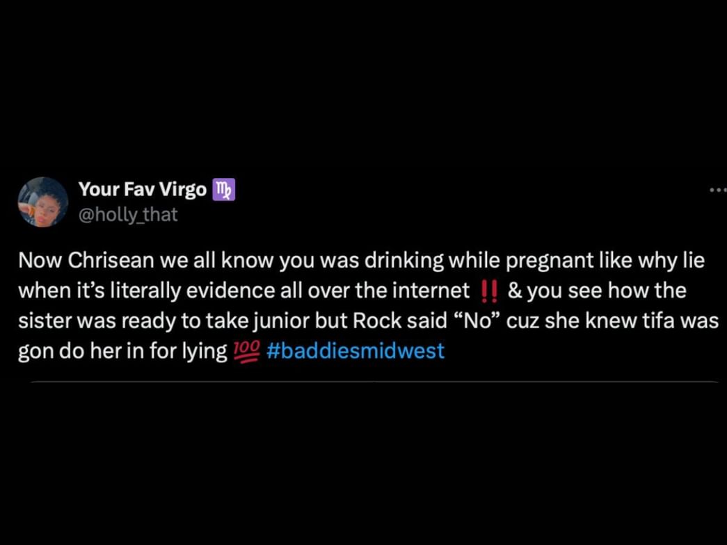 “Why lie”— Baddies Midwest fans react to Chrisean saying she wasn’t