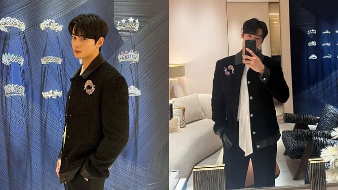 “Perfection personified” - Fans go gaga over Cha Eunwoo’s visuals at a recent Chaumet event