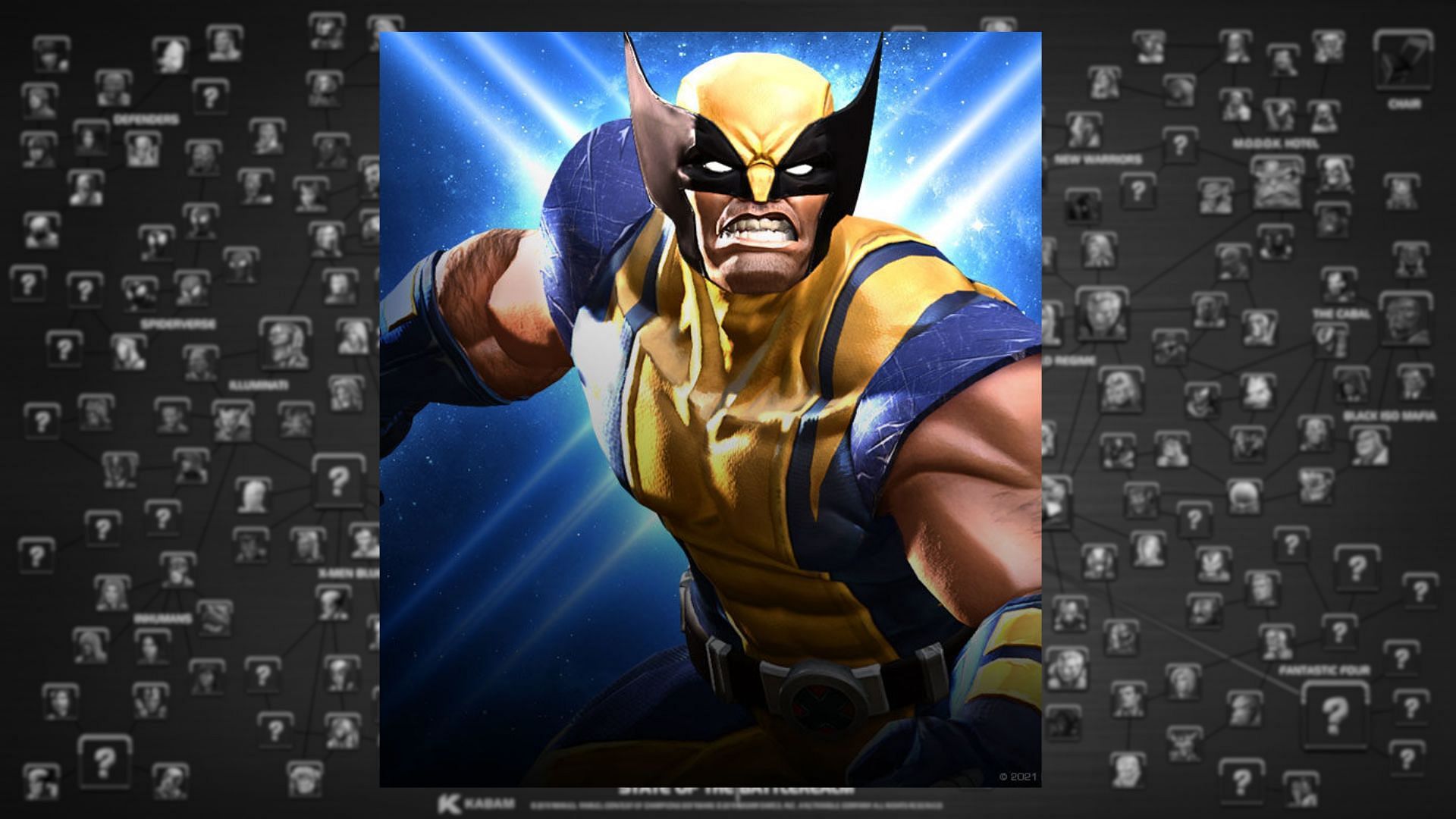 Wolverine is one of the few 3-star characters in the Marvel Contest of Champions with fast attack animations (Image via Kabam Games, Inc.)