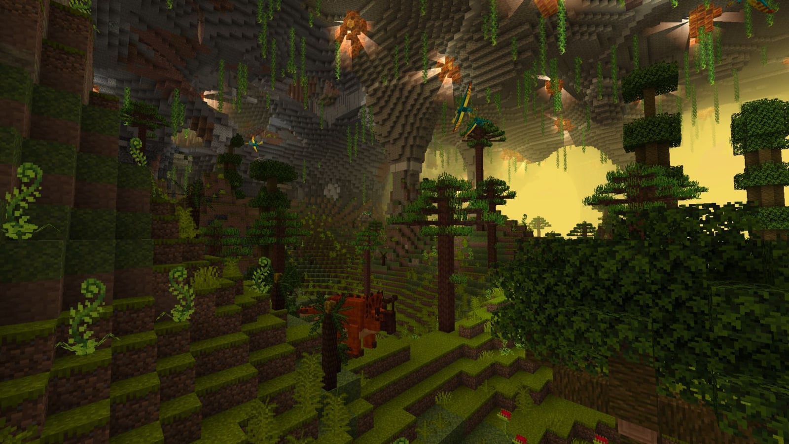 Original Alex Caves Mod cave-themed guide visual