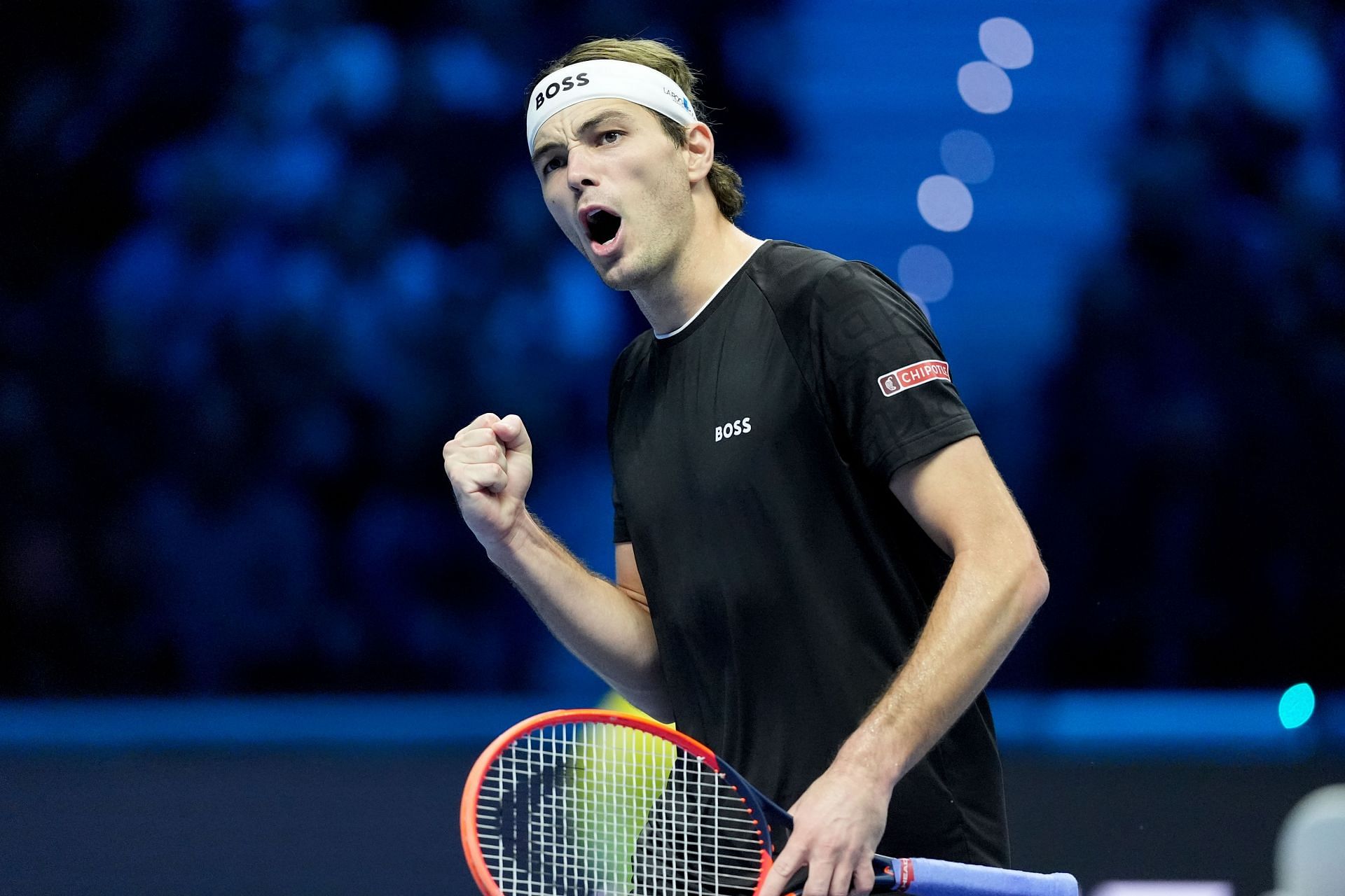 Taylor Fritz at the ATP Finals 2024. (Photo: Getty)