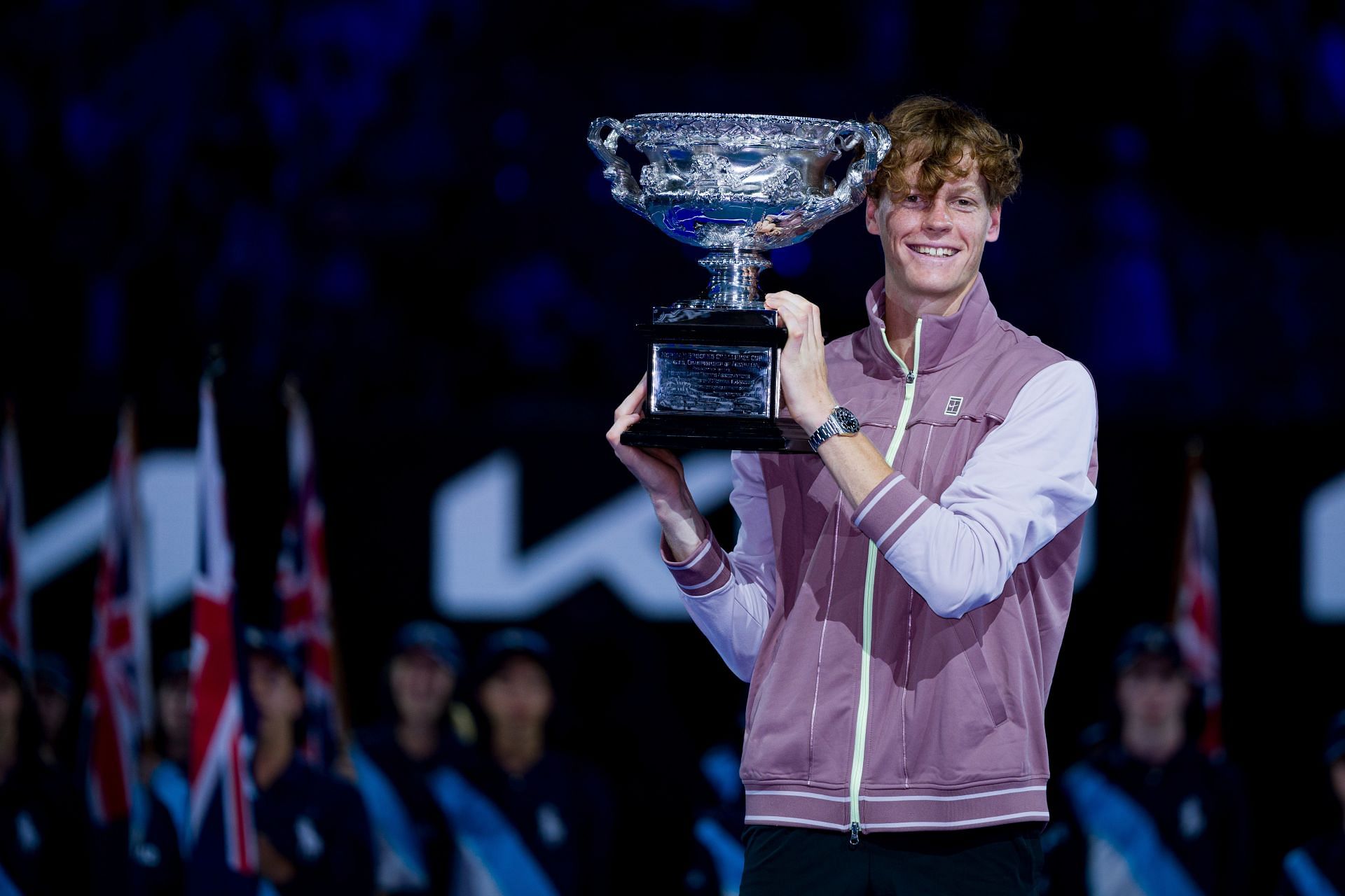 Jannik Sinner at the Australian Open 2024. (Photo: Getty)