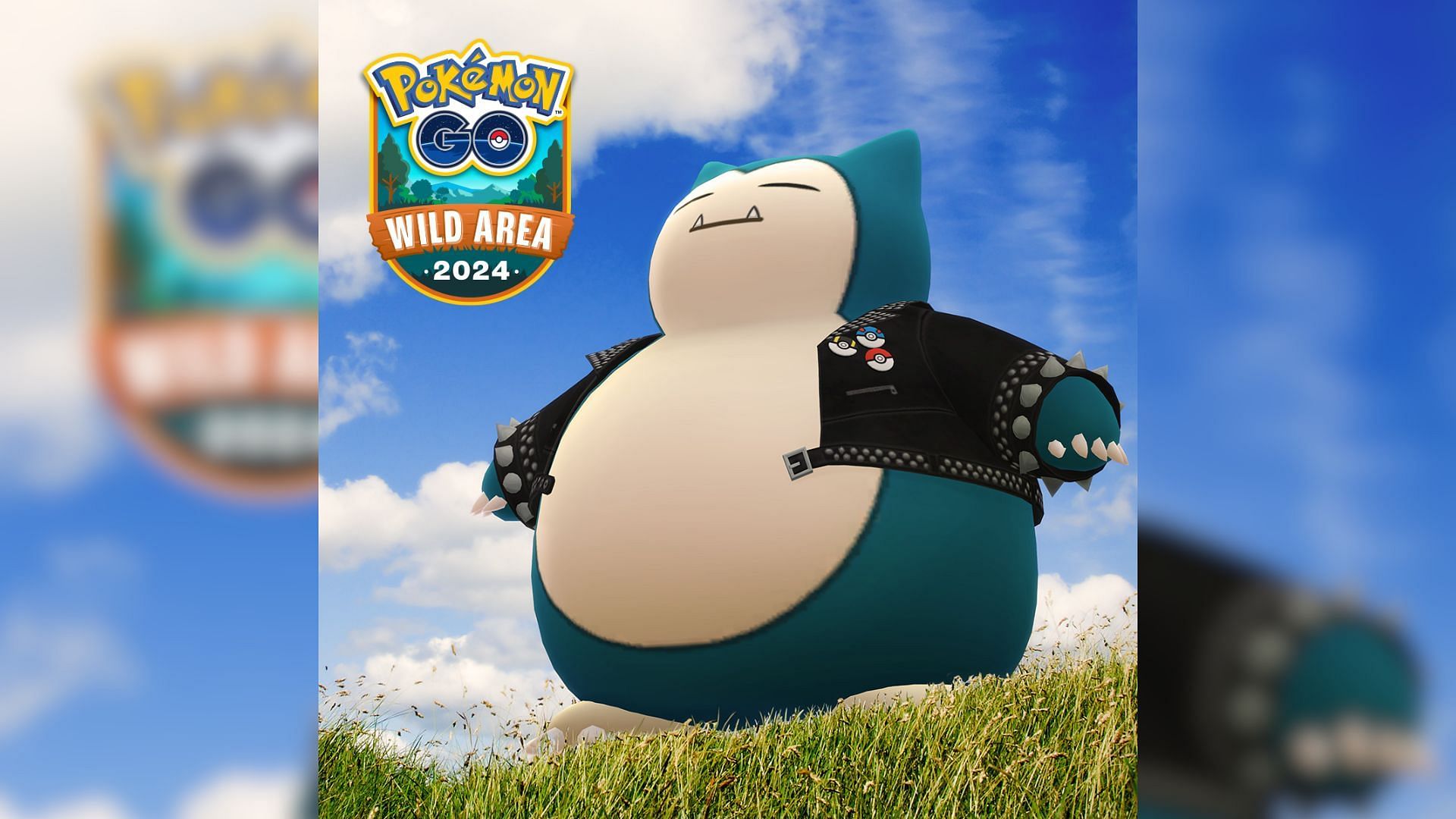 Snorlax, Studded Jacket, as officially revealed (Image via The Pokemon Company)