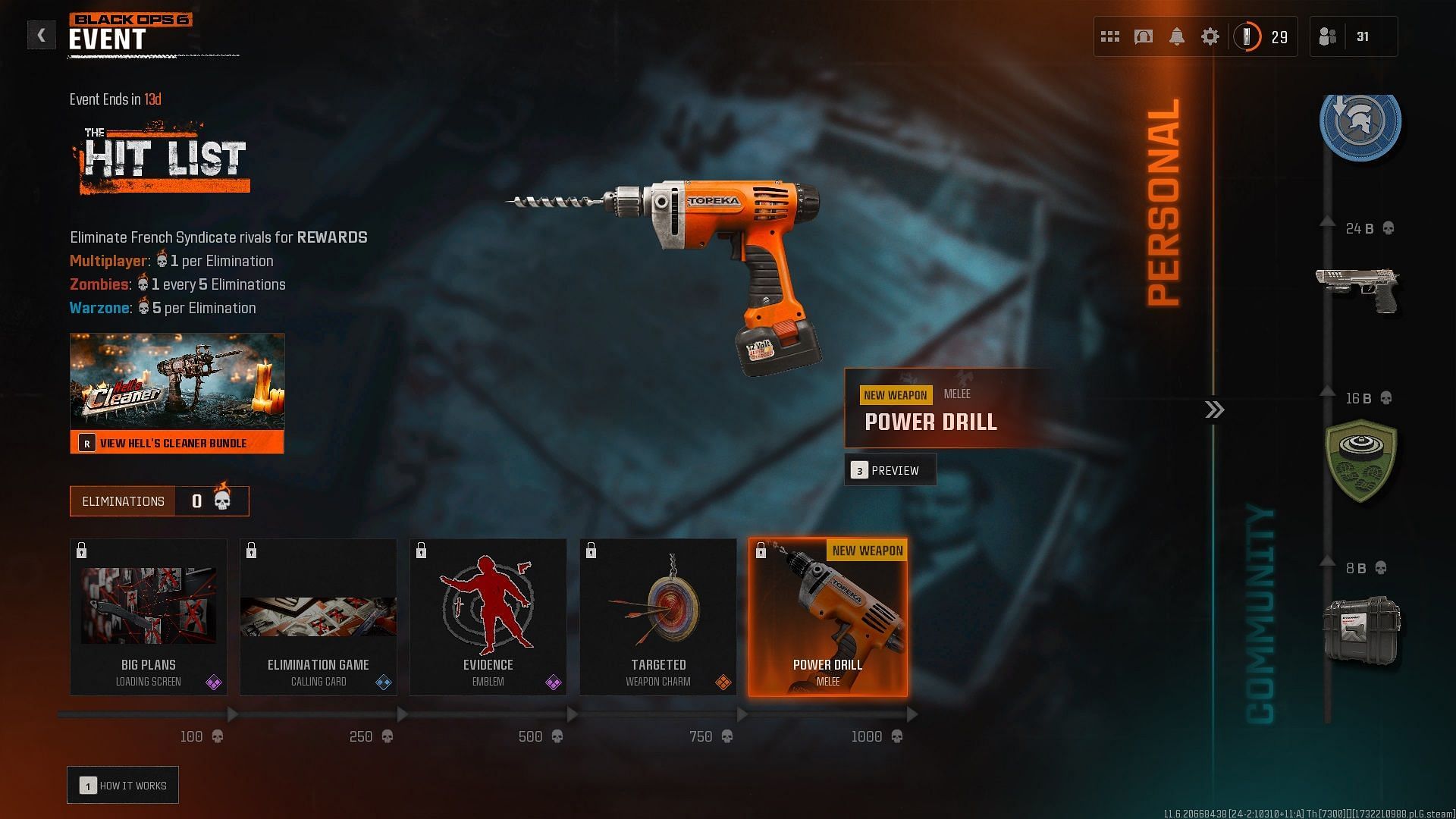 The Power Drill in Black Ops 6 and Warzone (Image via Activision)