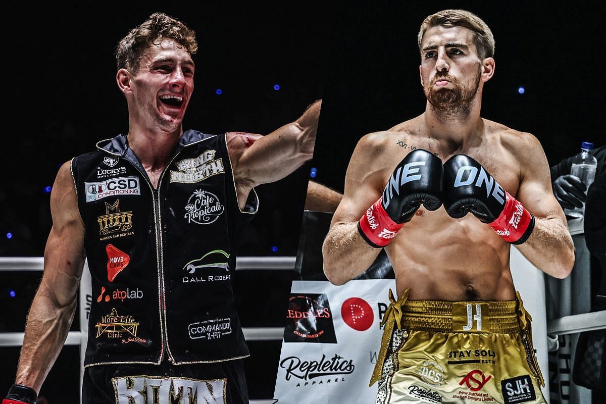 Nico Carrillo (left) Jonathan Haggerty (right) [Photos via: ONE Championship]