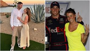 "I’ve loved you since 2008” - Denny Hamlin’s fiancée Jordan reflects on early memories during NASCAR offseason