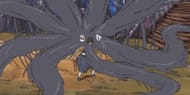Kakuzu performing long-range attacks (Image via Studio Pierrot)