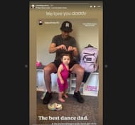 Meredith shared on her IG story