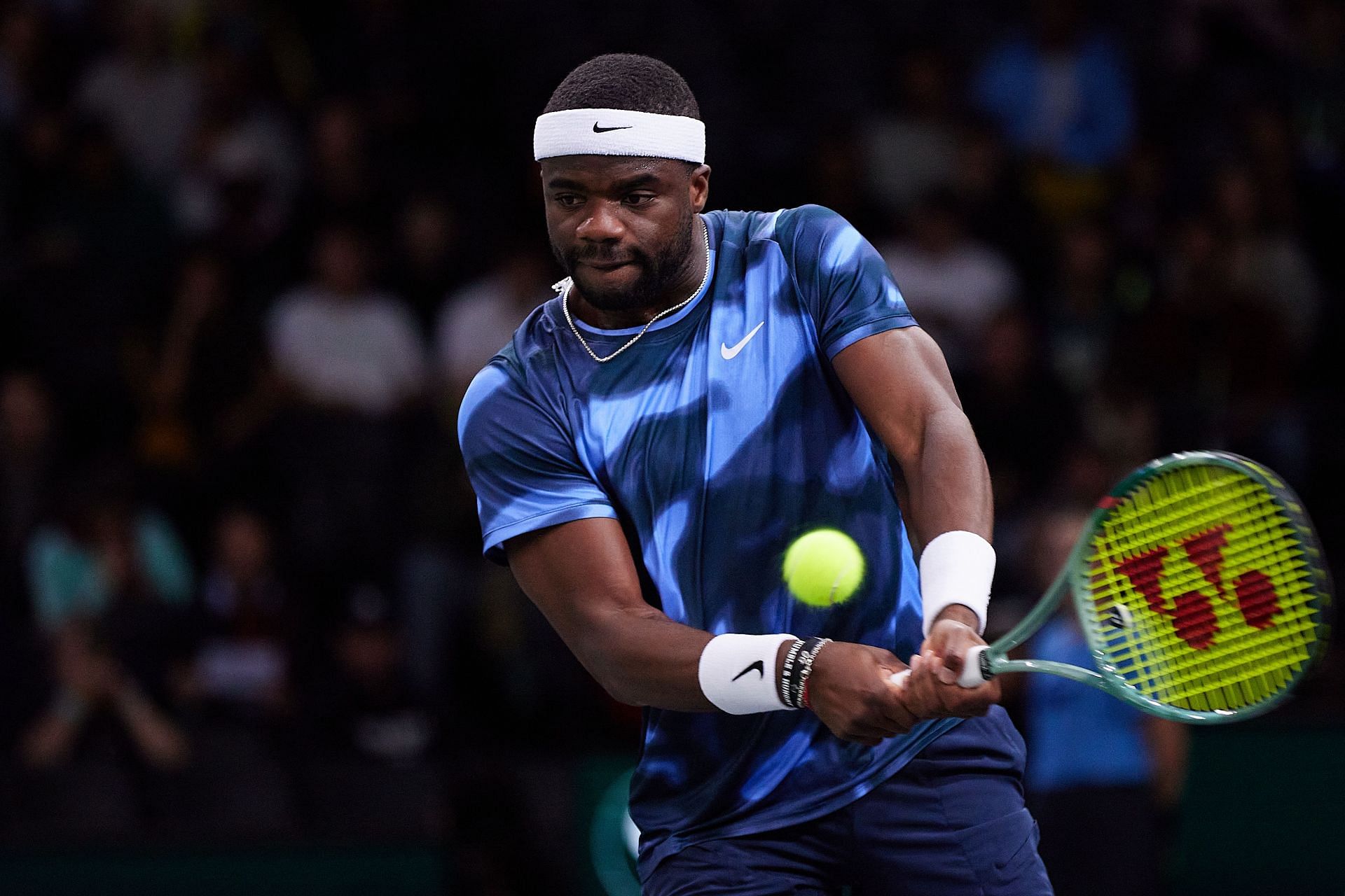 Frances Tiafoe at the Rolex Paris Masters 2024 (Image: Getty)