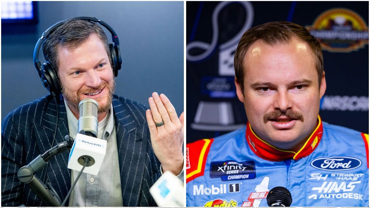 Dale Earnhardt Jr. (L) and Cole Custer (R) [Source: Getty, Imagn]