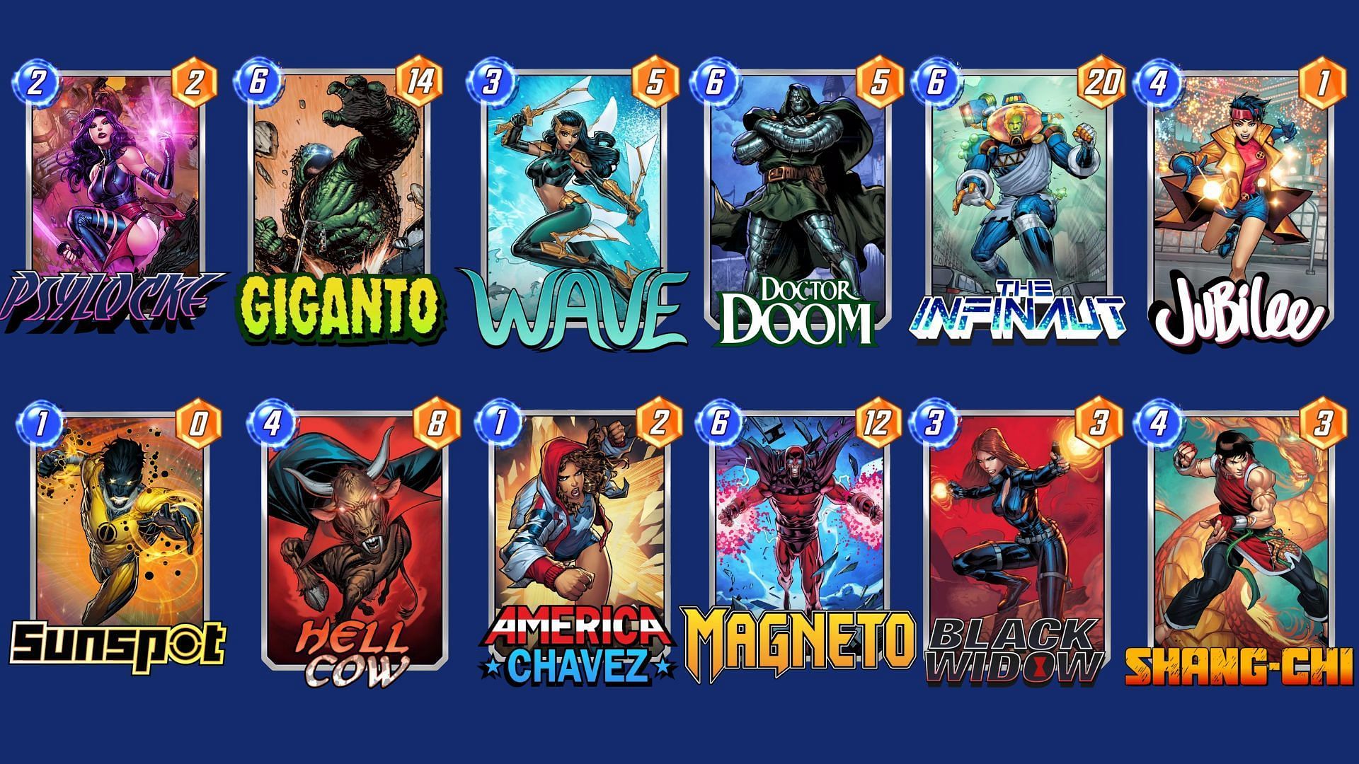 The Cheat Big Cards Deck is another strategic Marvel Snap Giganto deck (Image via Nuverse)