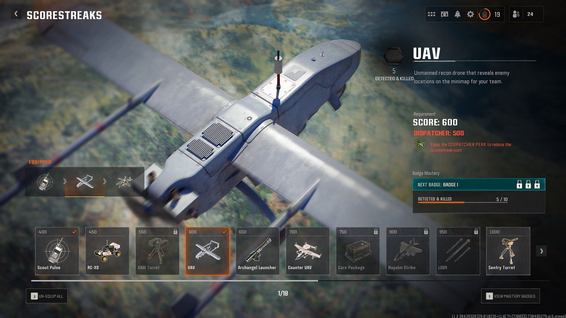 Using UAV Scorestreak in Black Ops 6 (Image via Activision)