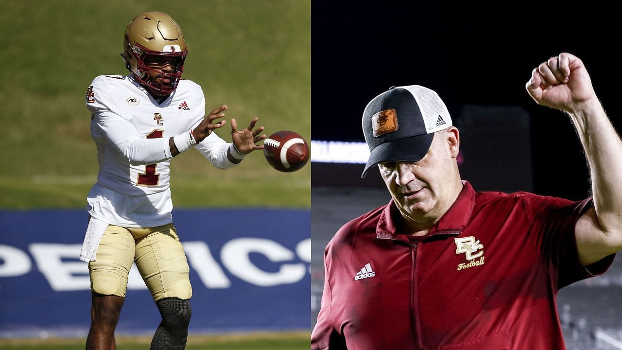 Who will start for Boston College after Thomas Castellanos steps away? Bill O