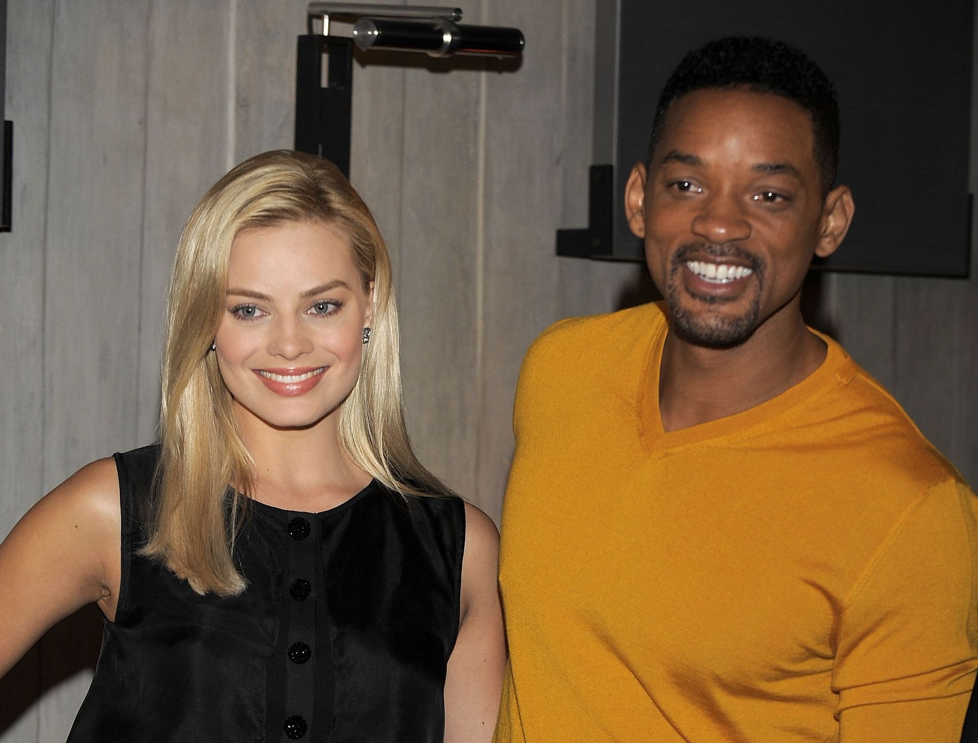 Will Smith attends a press conference for 