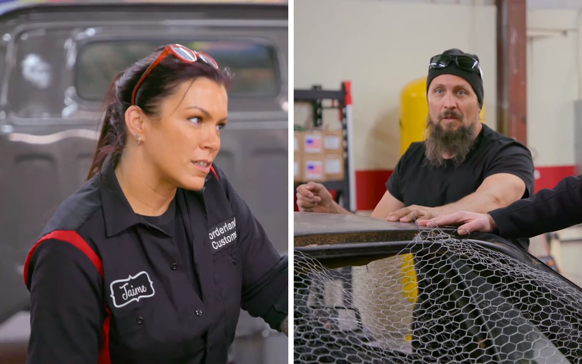 Jaime and Scooter of Tex Mex Motors season 2 (Image via YouTube/Netflix)