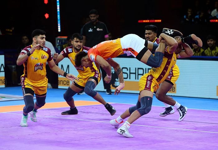 UP vs TEL Head-to-head stats and records you need to know before UP Yoddhas vs Telugu Titans Pro Kabaddi League 2024 Match 53