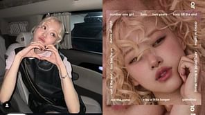 “Ready to deliver magic”: Fans rejoice as BLACKPINK's Rosé officially announces the full tracklist for debut solo album, Rosie