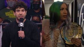 AEW makes a massively awkward botch about Mercedes Mone; she reacts to the now-deleted post