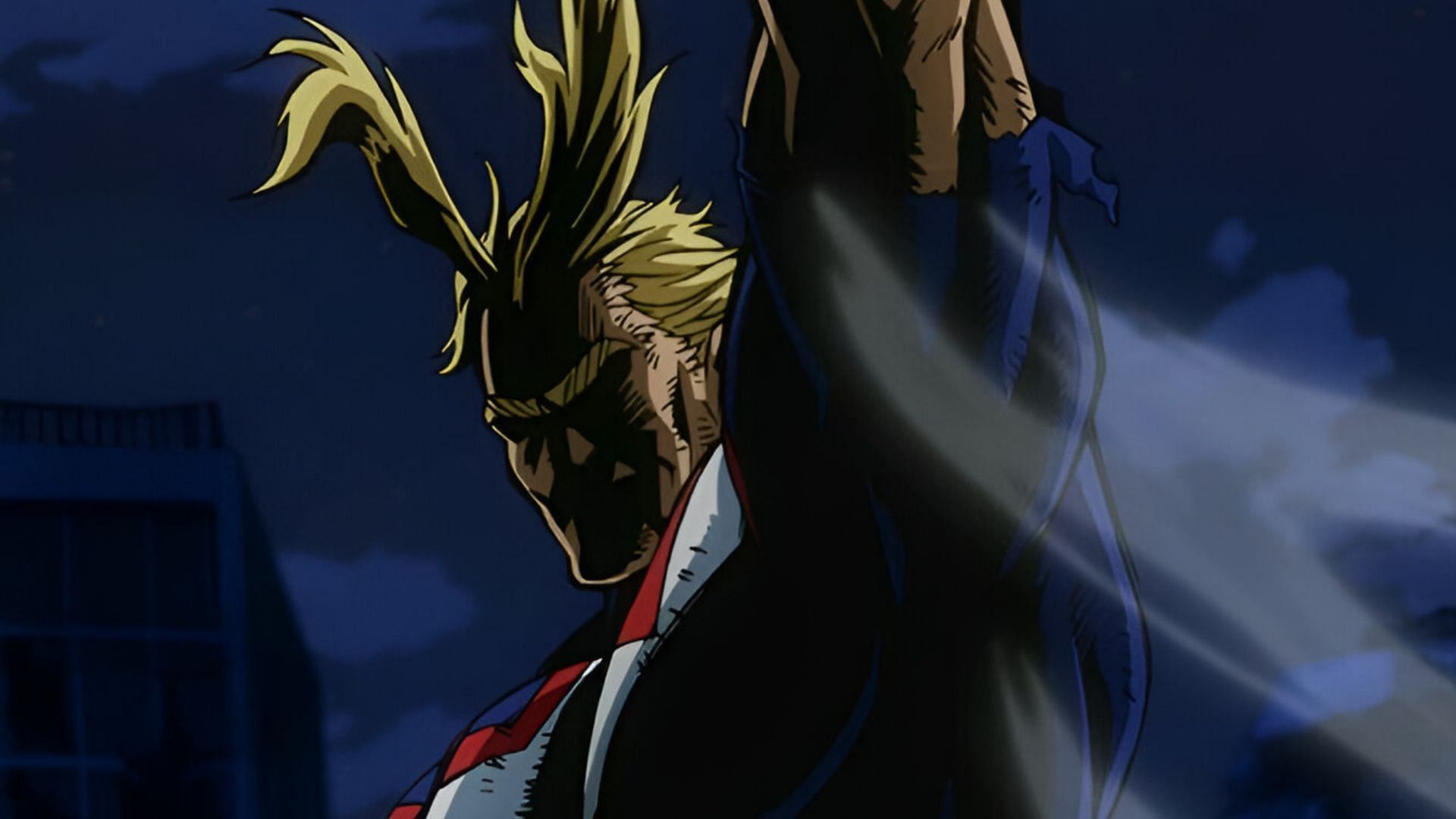 All Might, as seen in My Hero Academia anime (Image via BONES)