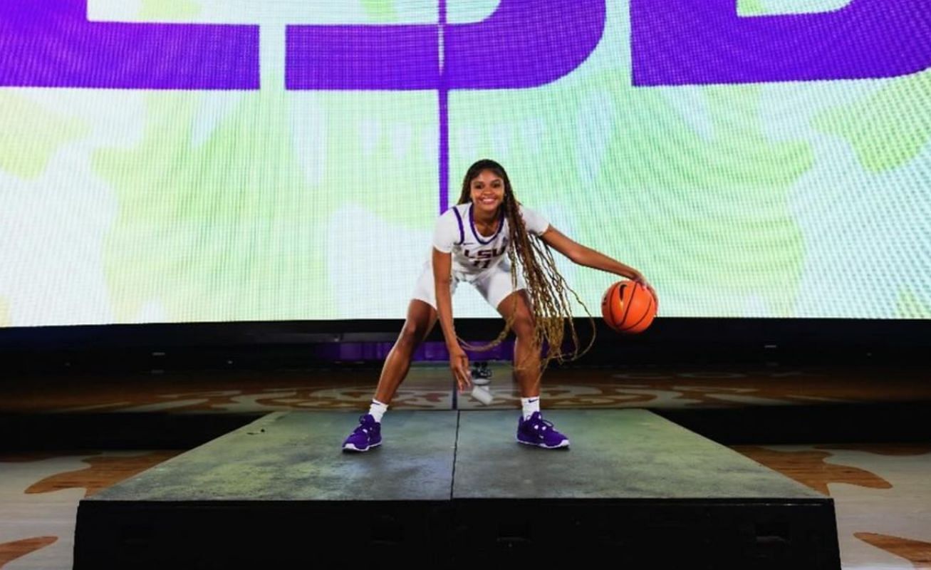 5-star guard ZaKiyah Johnson cites the WNBA star as a major influence on her to commit to LSU (image credit:  ZaKiyah Johnson/Instagram)