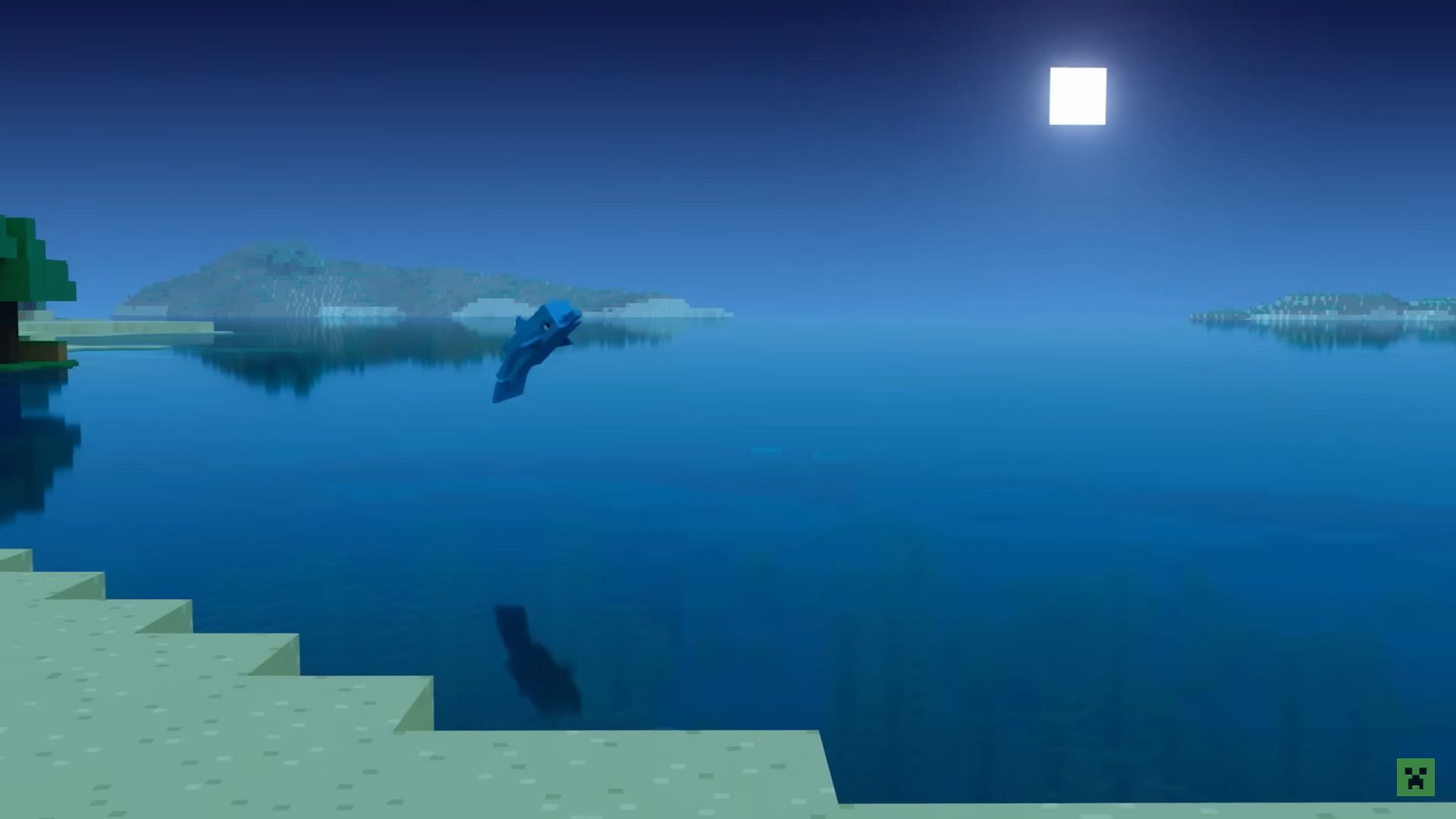 The ocean could benefit from a new mob (Image via Mojang Studios)