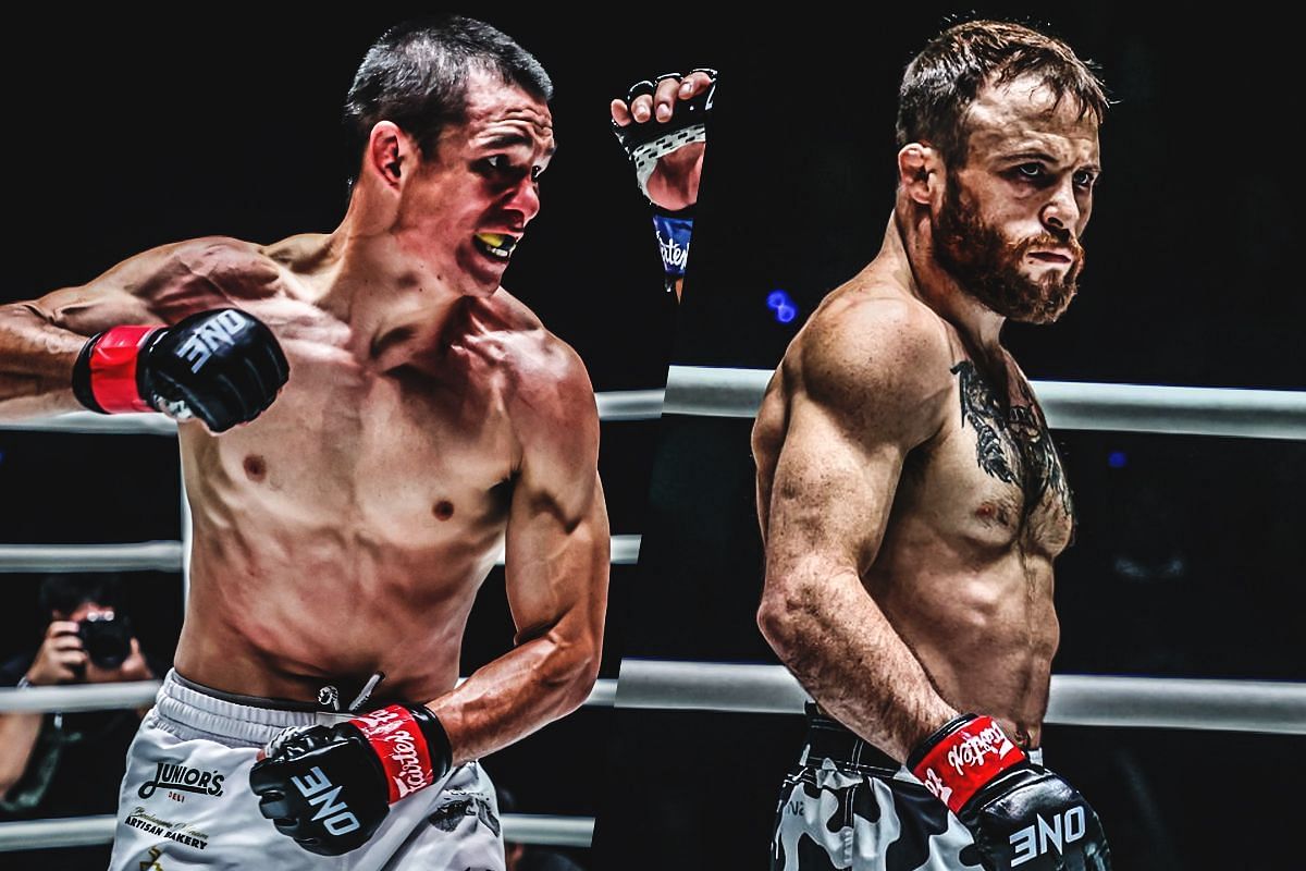 Reece McLaren (L) and Jarred Brooks (R) | Photo by ONE Championship