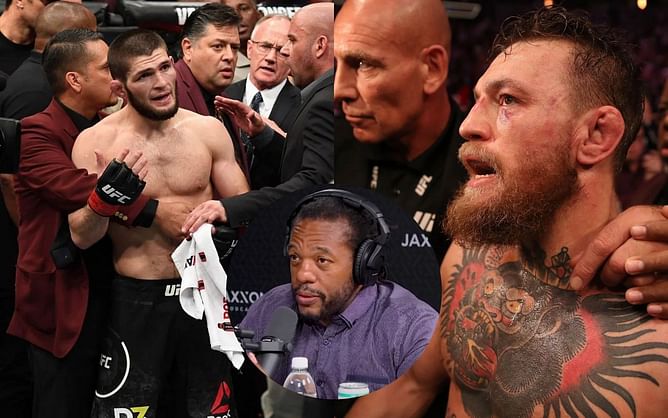 Herb Dean recalls chaotic aftermath of Khabib Nurmagomedov vs. Conor McGregor at UFC 229: "This is beyond my job"