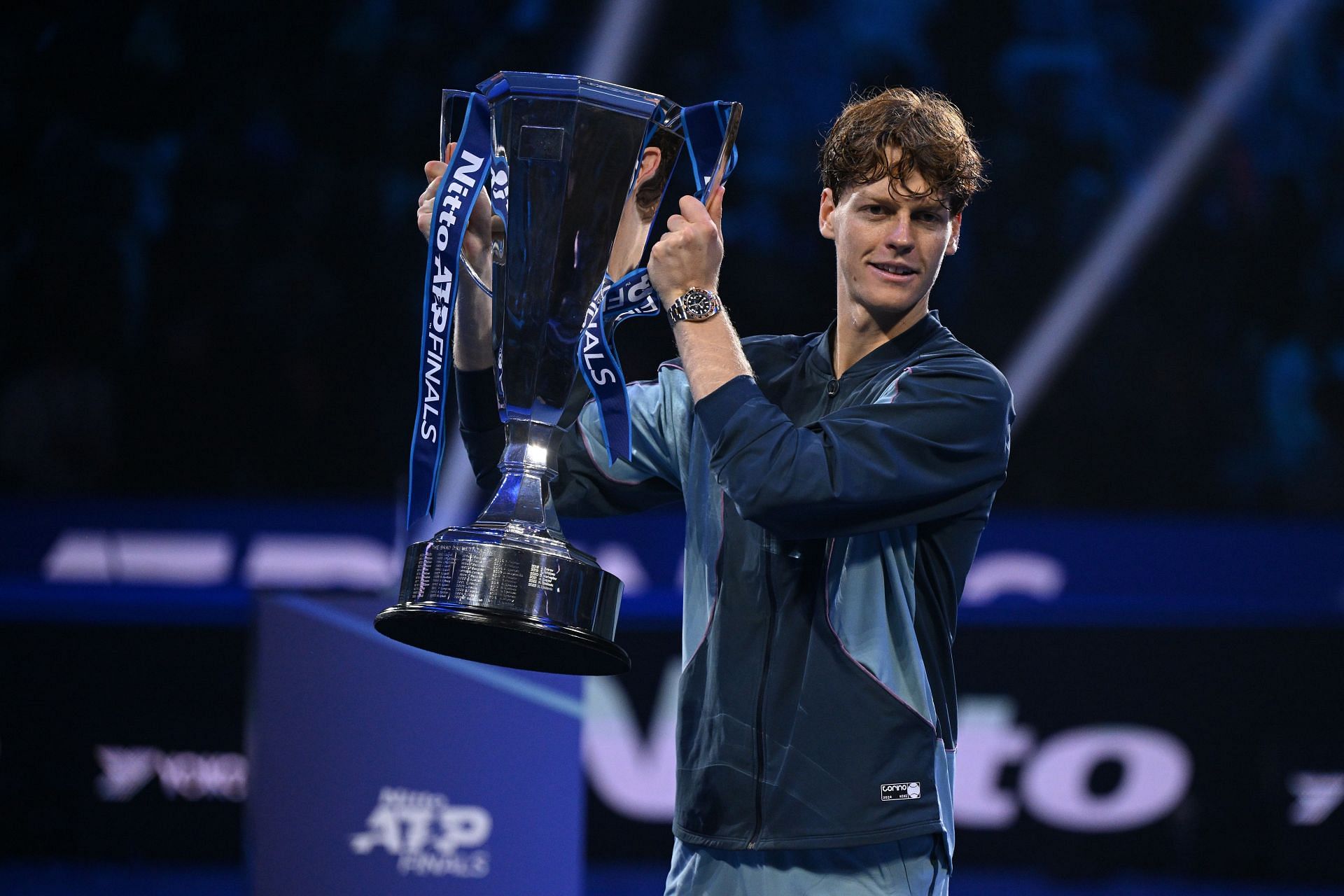 Jannik Sinner at the ATP Finals 2024. (Photo: Getty)